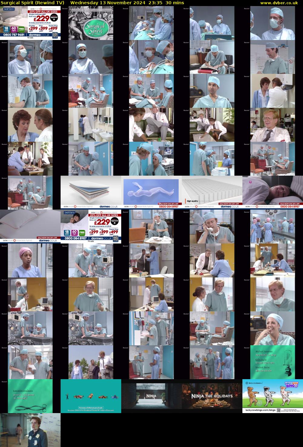 Surgical Spirit (Rewind TV) Wednesday 13 November 2024 23:35 - 00:05