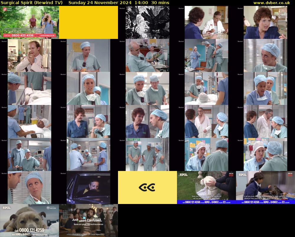 Surgical Spirit (Rewind TV) Sunday 24 November 2024 14:00 - 14:30