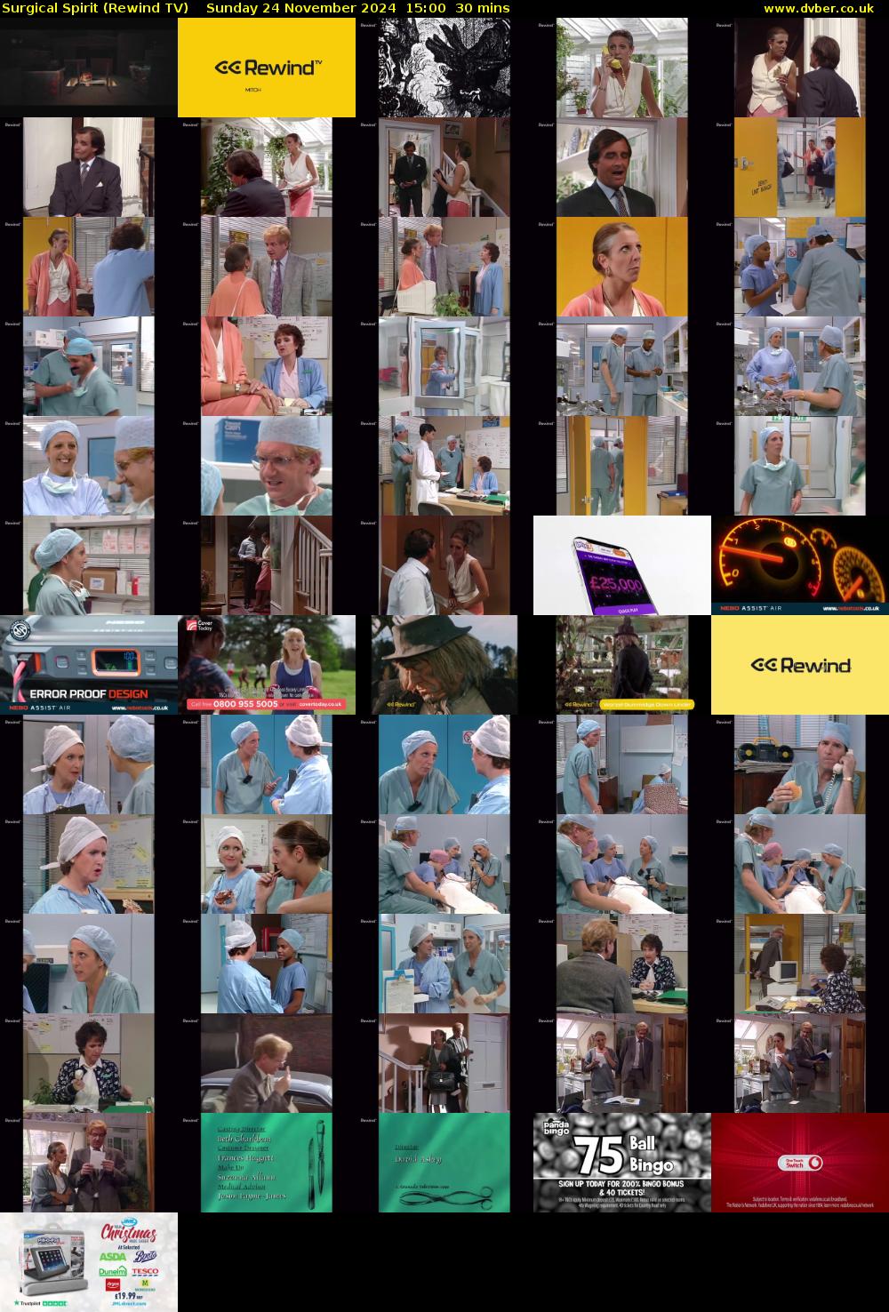 Surgical Spirit (Rewind TV) Sunday 24 November 2024 15:00 - 15:30