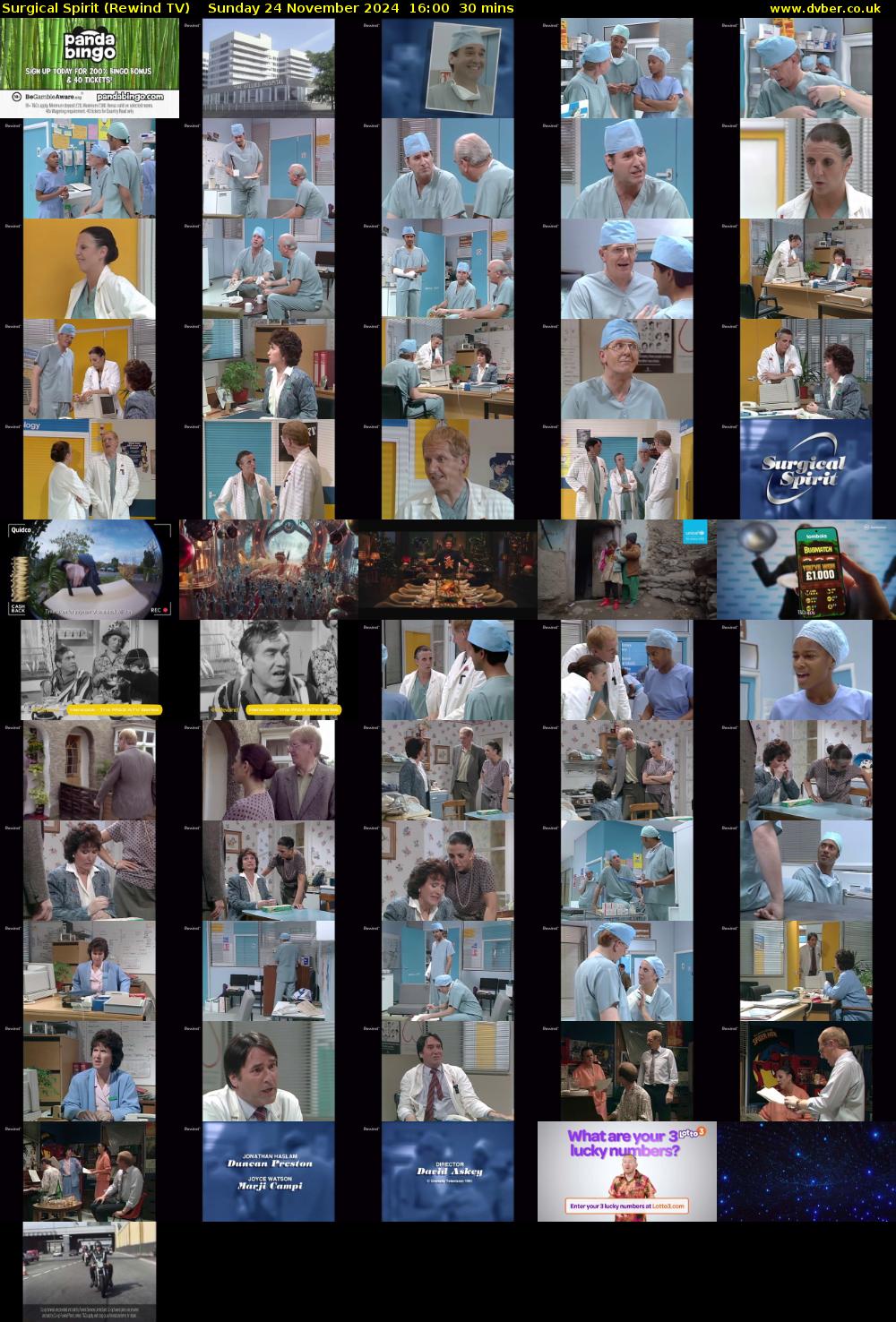 Surgical Spirit (Rewind TV) Sunday 24 November 2024 16:00 - 16:30