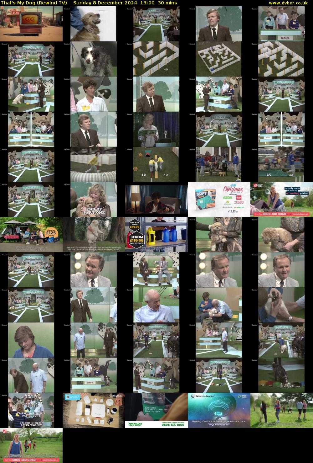 That's My Dog (Rewind TV) Sunday 8 December 2024 13:00 - 13:30