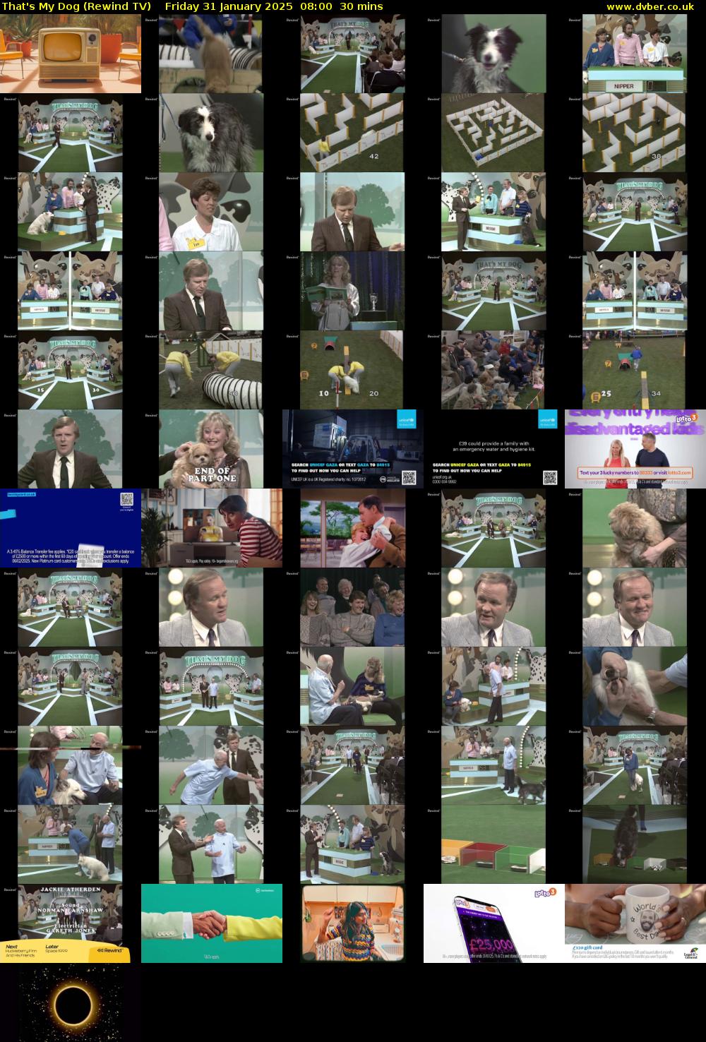 That's My Dog (Rewind TV) Friday 31 January 2025 08:00 - 08:30