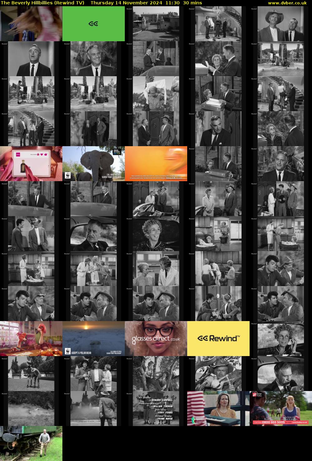 The Beverly Hillbillies (Rewind TV) Thursday 14 November 2024 11:30 - 12:00
