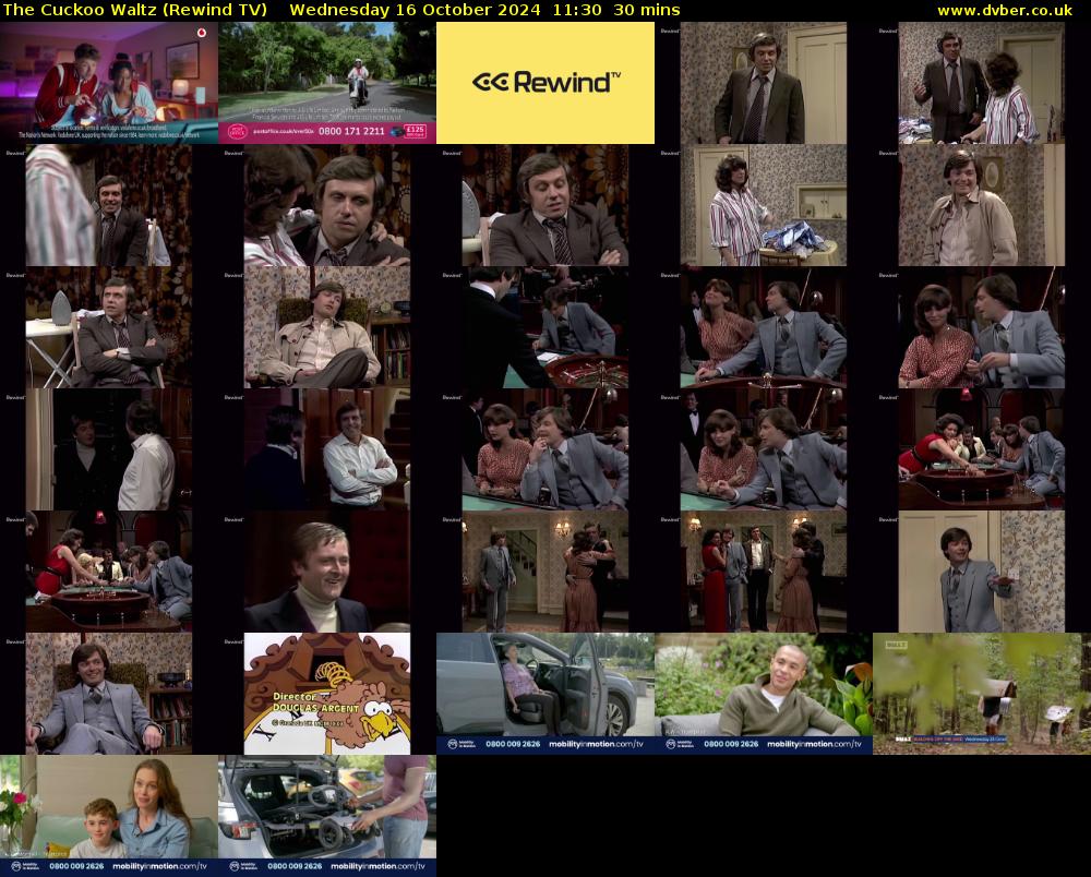 The Cuckoo Waltz (Rewind TV) Wednesday 16 October 2024 11:30 - 12:00