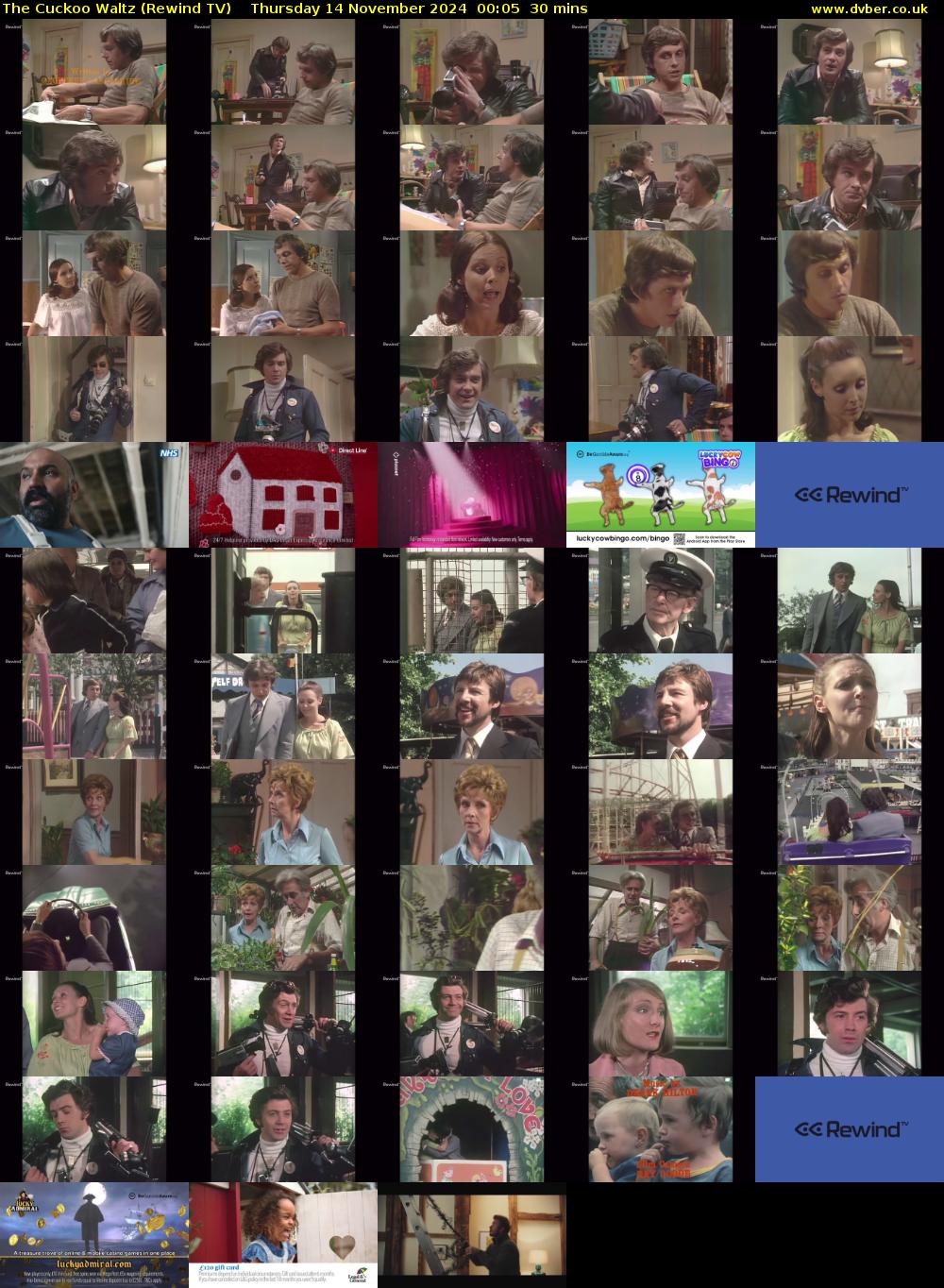 The Cuckoo Waltz (Rewind TV) Thursday 14 November 2024 00:05 - 00:35