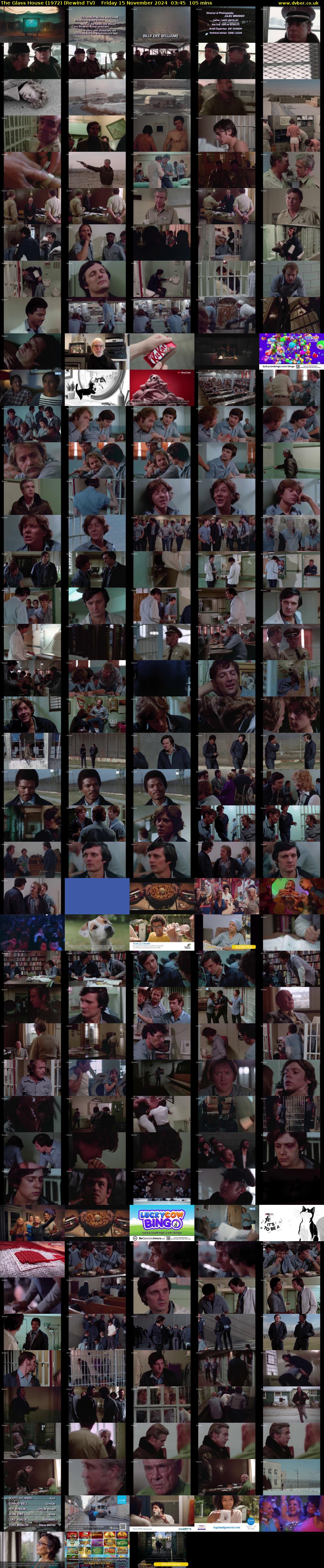 The Glass House (1972) (Rewind TV) Friday 15 November 2024 03:45 - 05:30