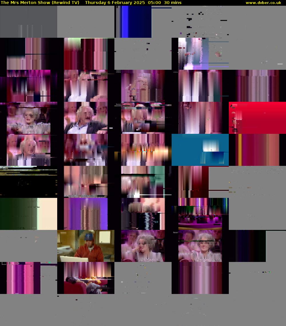 The Mrs Merton Show (Rewind TV) Thursday 6 February 2025 05:00 - 05:30