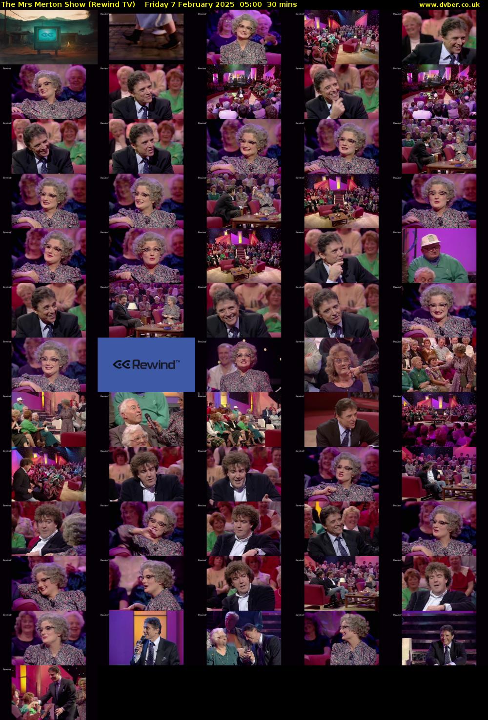 The Mrs Merton Show (Rewind TV) Friday 7 February 2025 05:00 - 05:30