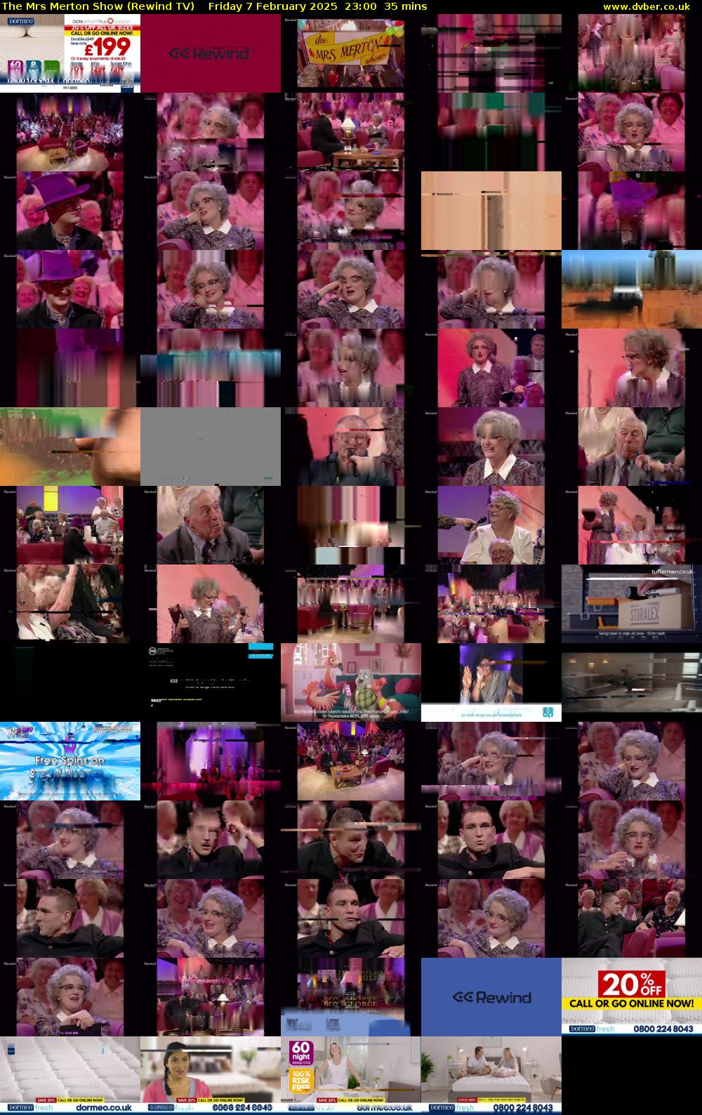 The Mrs Merton Show (Rewind TV) Friday 7 February 2025 23:00 - 23:35