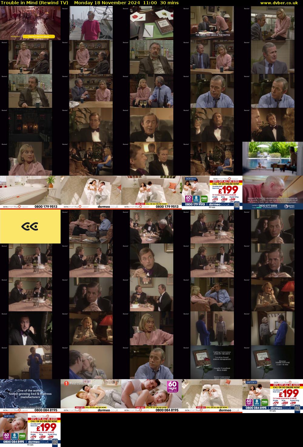 Trouble in Mind (Rewind TV) Monday 18 November 2024 11:00 - 11:30
