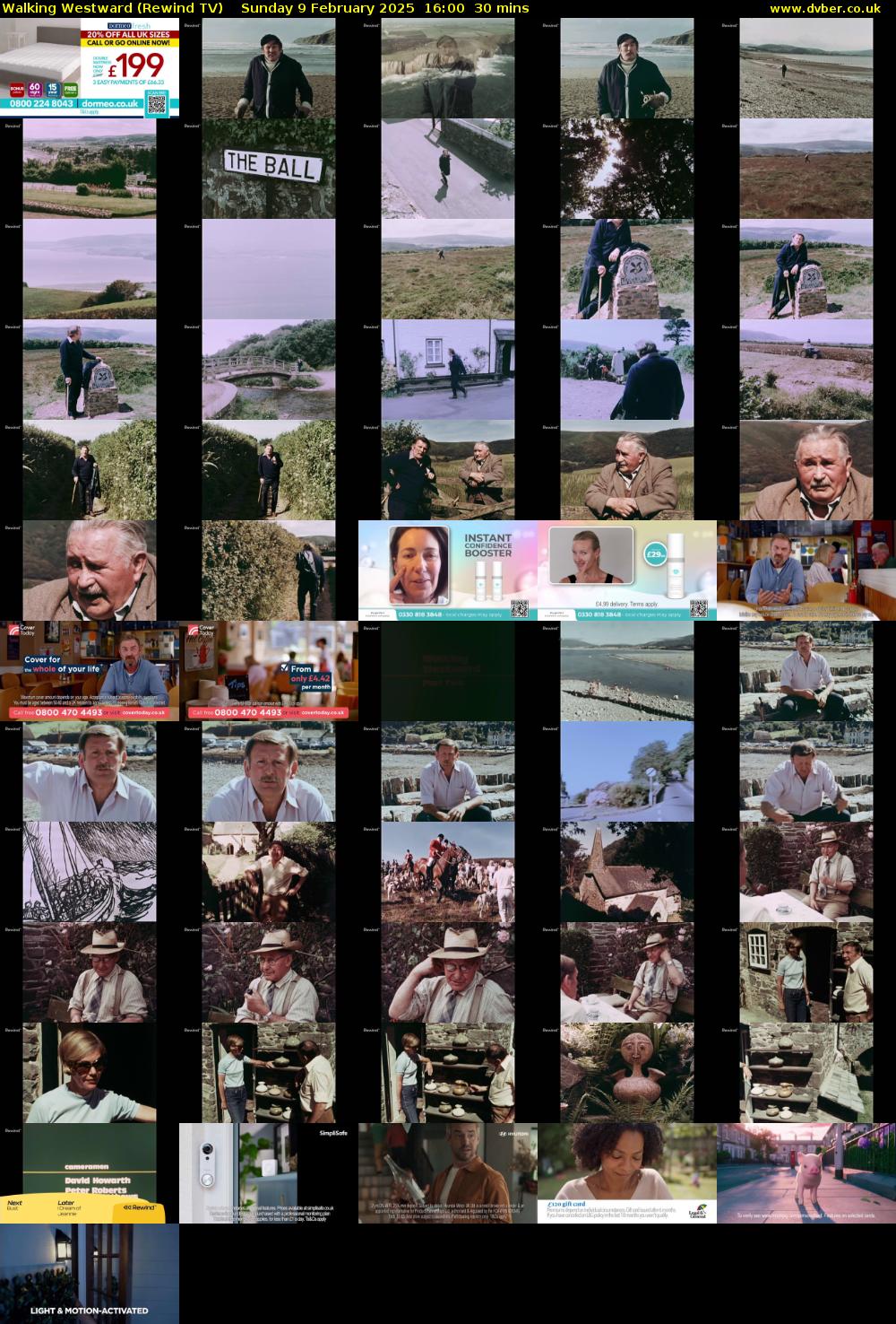 Walking Westward (Rewind TV) Sunday 9 February 2025 16:00 - 16:30