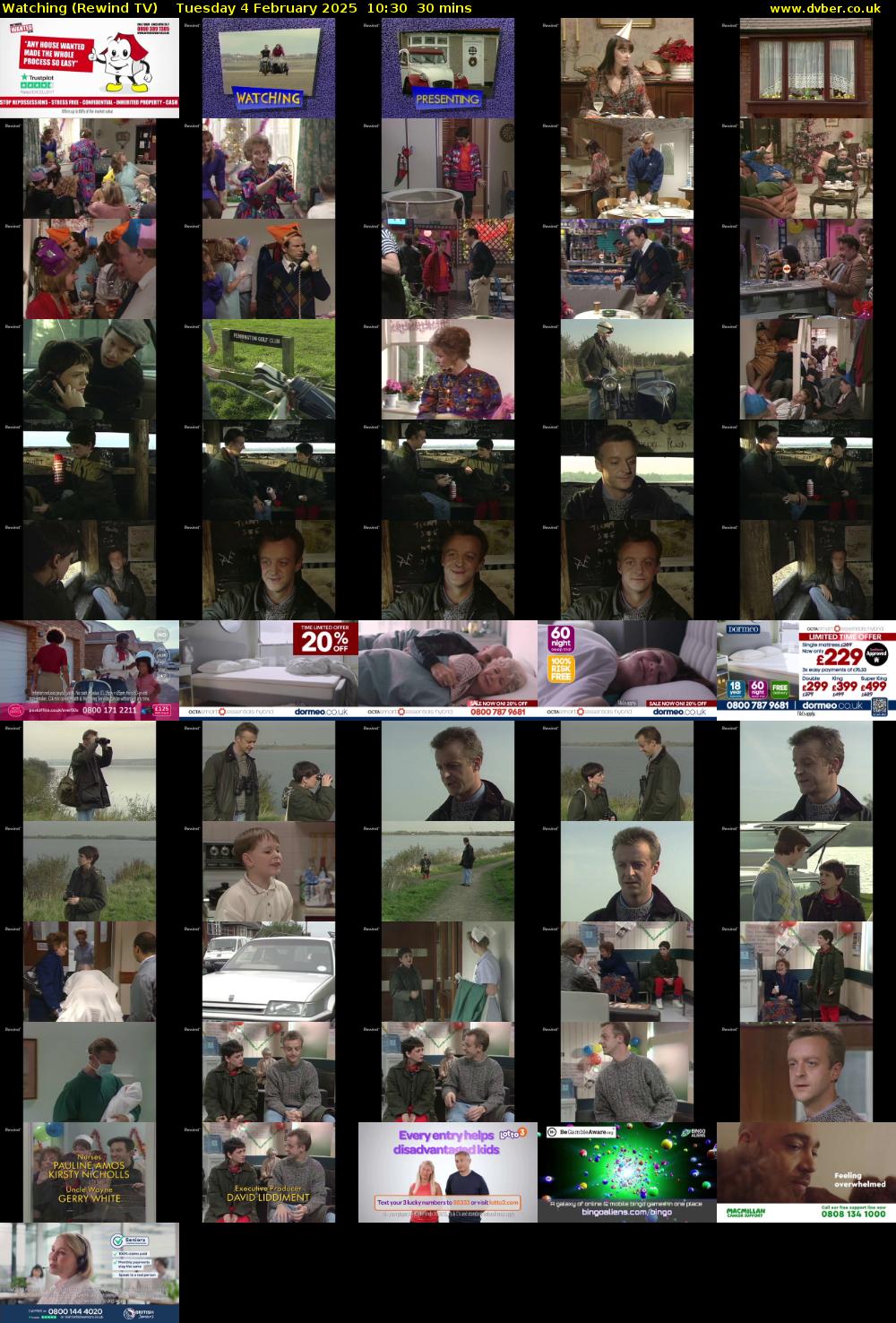 Watching (Rewind TV) Tuesday 4 February 2025 10:30 - 11:00