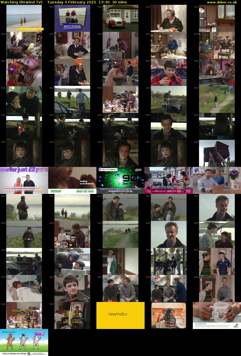 Watching (Rewind TV) Tuesday 4 February 2025 17:30 - 18:00