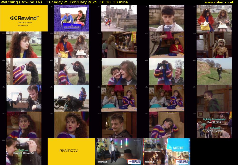 Watching (Rewind TV) Tuesday 25 February 2025 10:30 - 11:00
