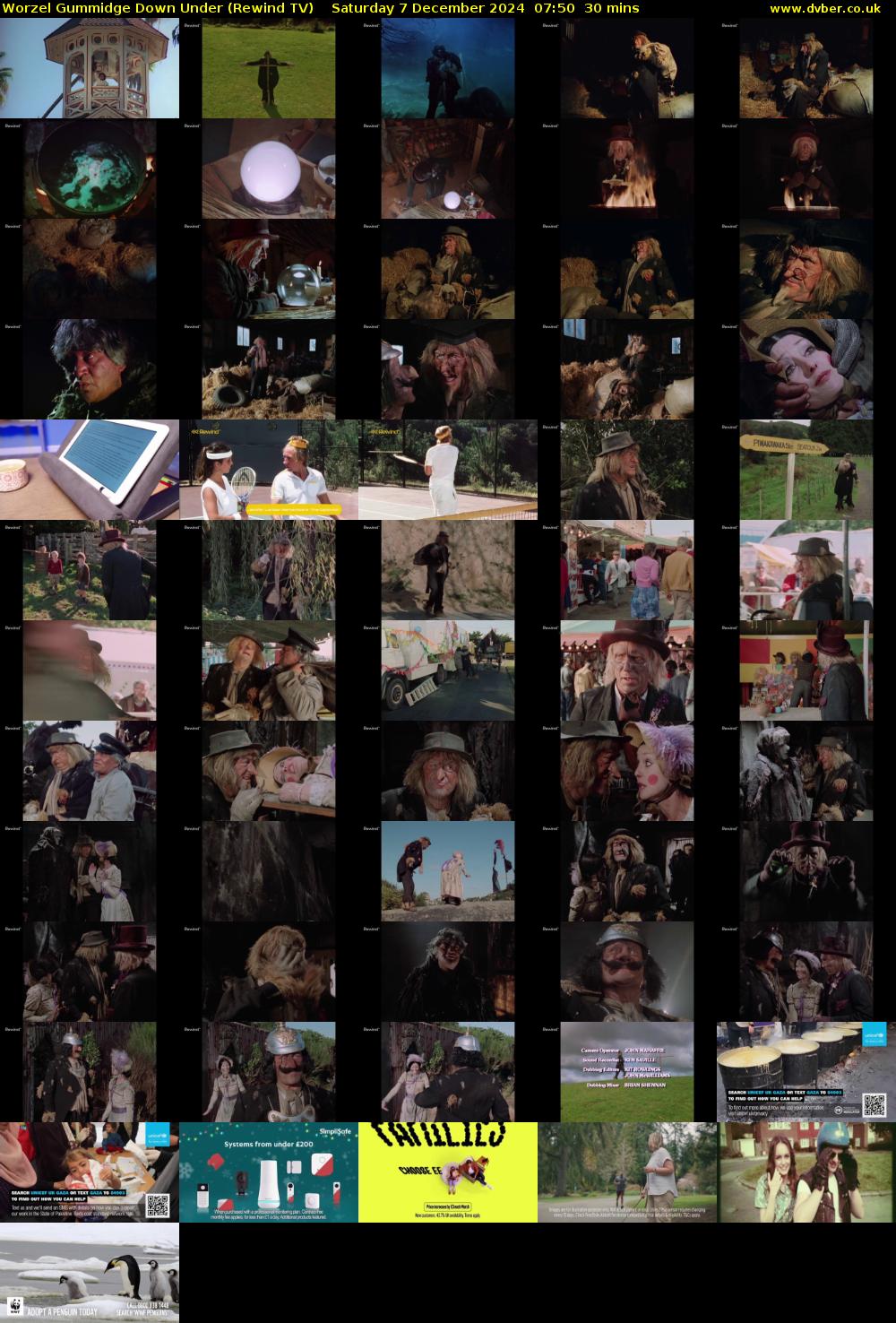 Worzel Gummidge Down Under (Rewind TV) Saturday 7 December 2024 07:50 - 08:20