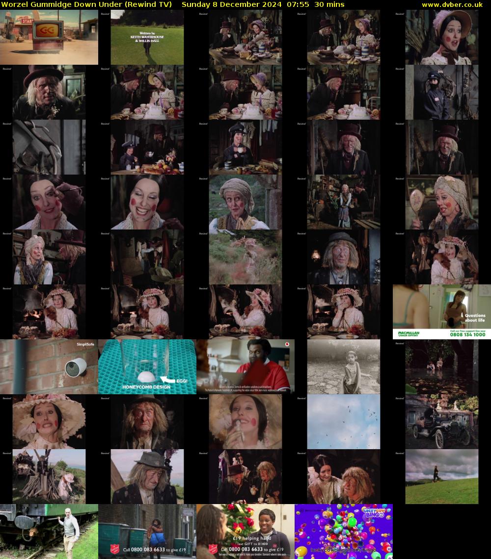 Worzel Gummidge Down Under (Rewind TV) Sunday 8 December 2024 07:55 - 08:25