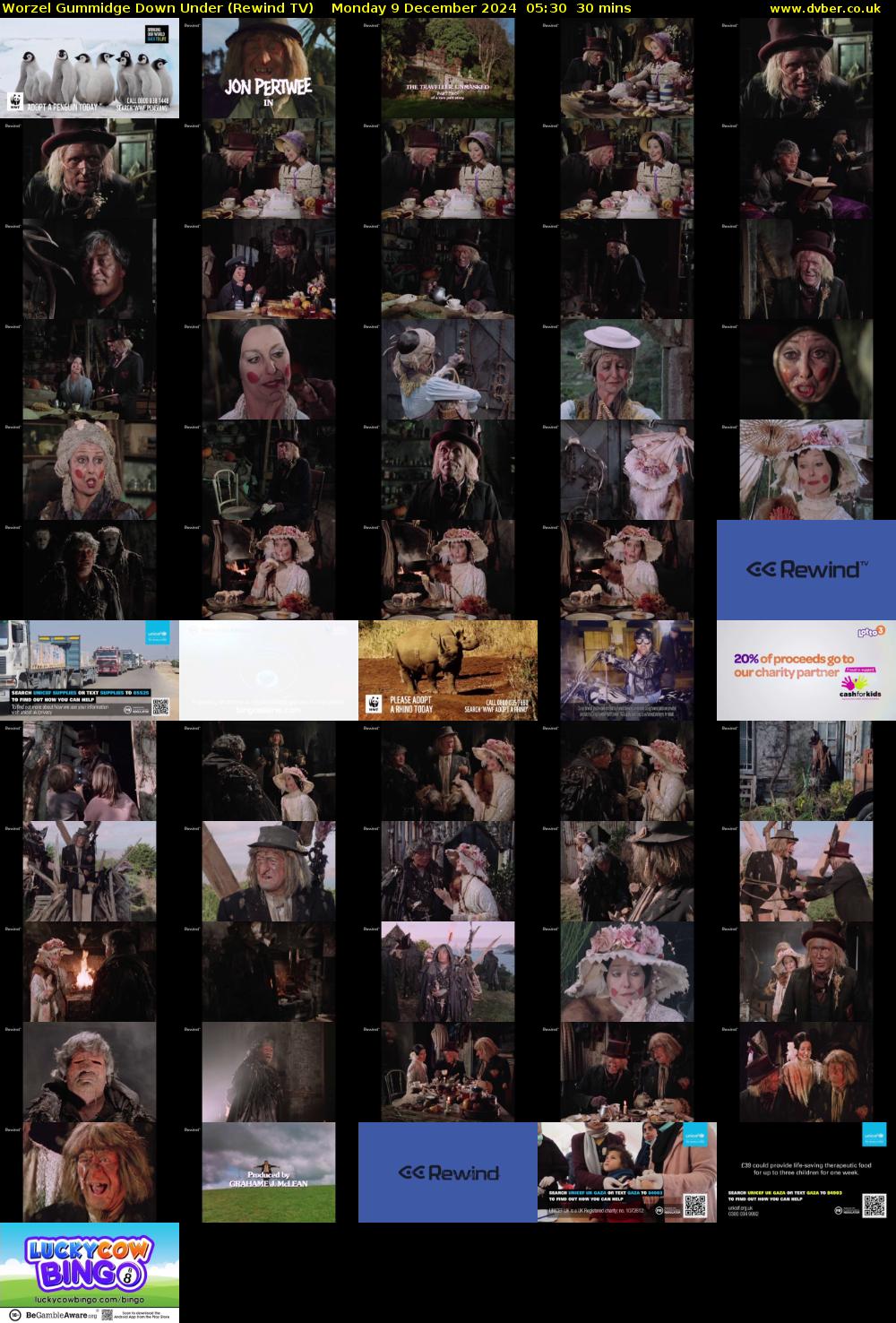 Worzel Gummidge Down Under (Rewind TV) Monday 9 December 2024 05:30 - 06:00