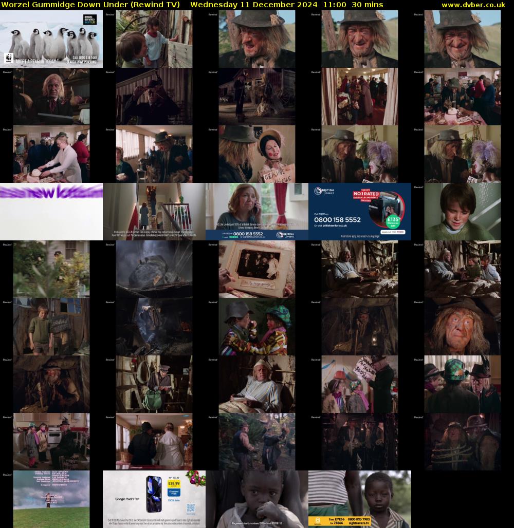 Worzel Gummidge Down Under (Rewind TV) Wednesday 11 December 2024 11:00 - 11:30
