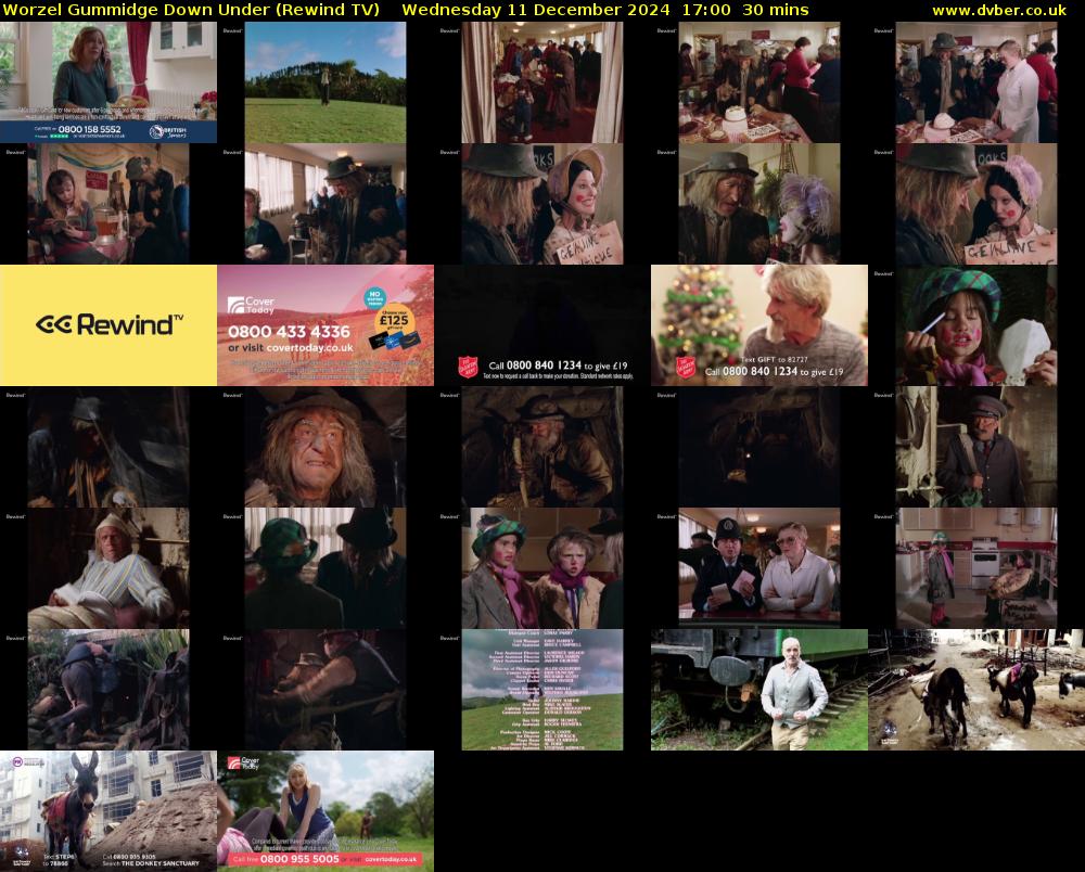 Worzel Gummidge Down Under (Rewind TV) Wednesday 11 December 2024 17:00 - 17:30