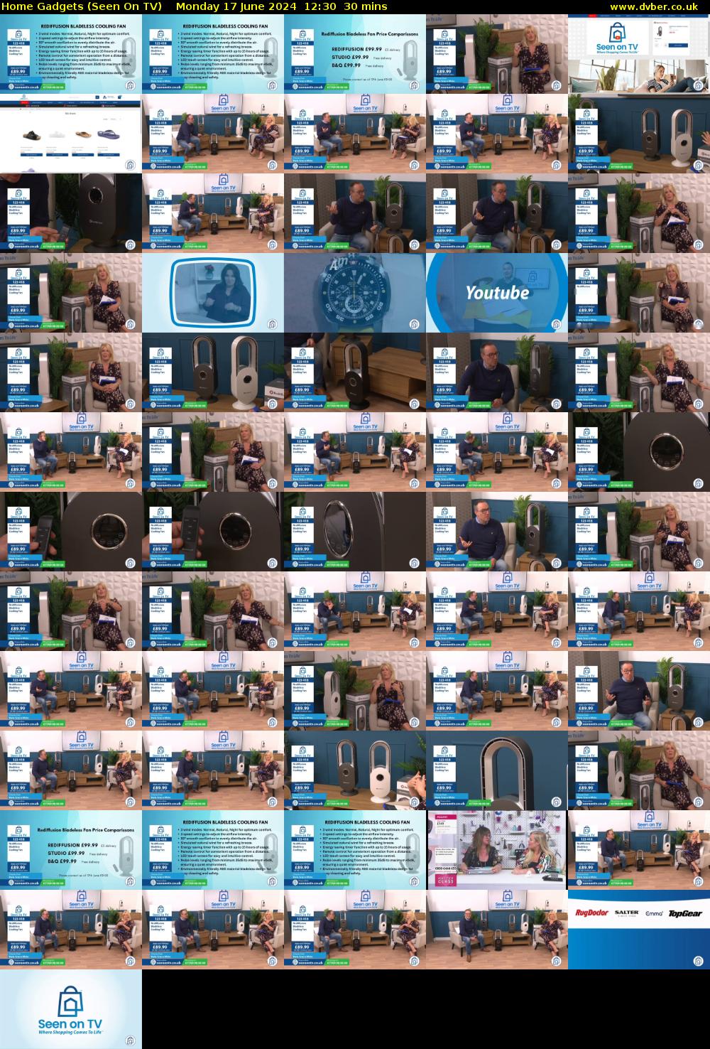 Home Gadgets (Seen On TV) Monday 17 June 2024 12:30 - 13:00
