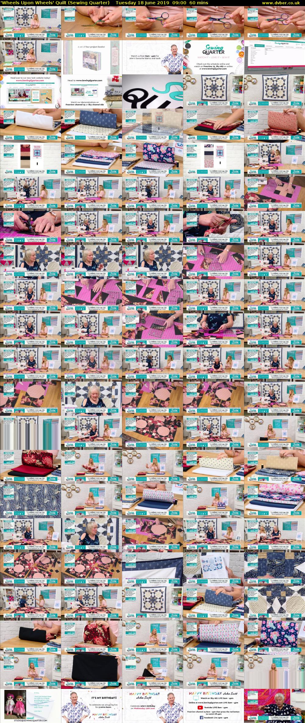 'Wheels Upon Wheels' Quilt (Sewing Quarter) Tuesday 18 June 2019 09:00 - 10:00