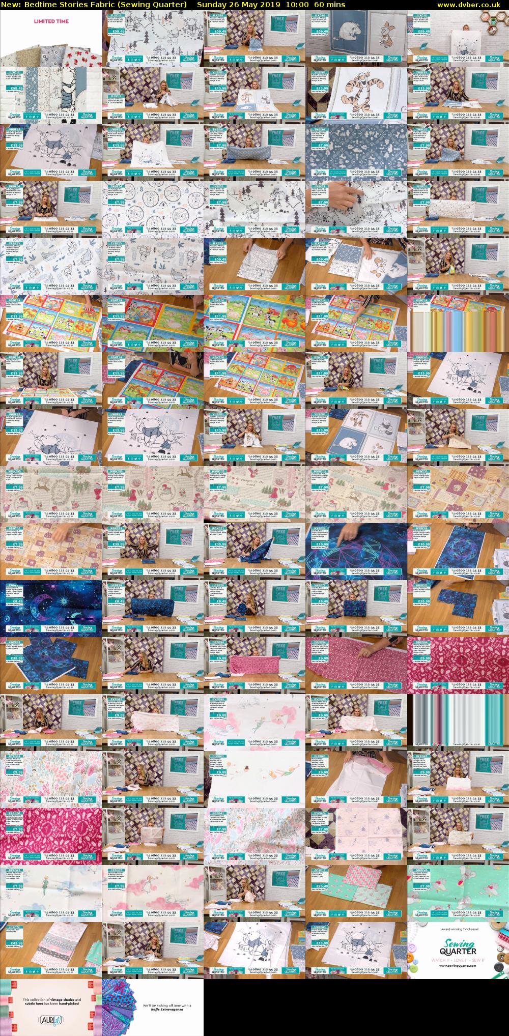Bedtime Stories Fabric (Sewing Quarter) Sunday 26 May 2019 10:00 - 11:00