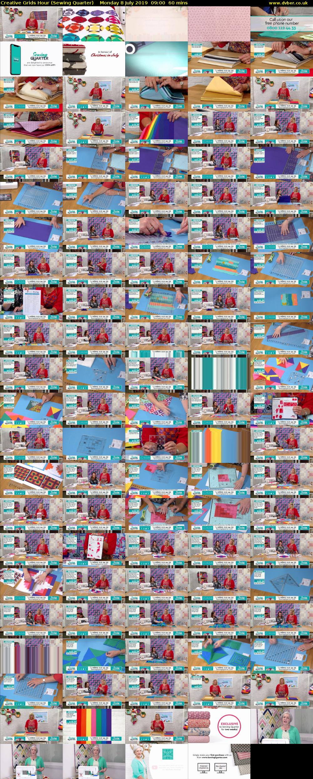 Creative Grids Hour (Sewing Quarter) Monday 8 July 2019 09:00 - 10:00