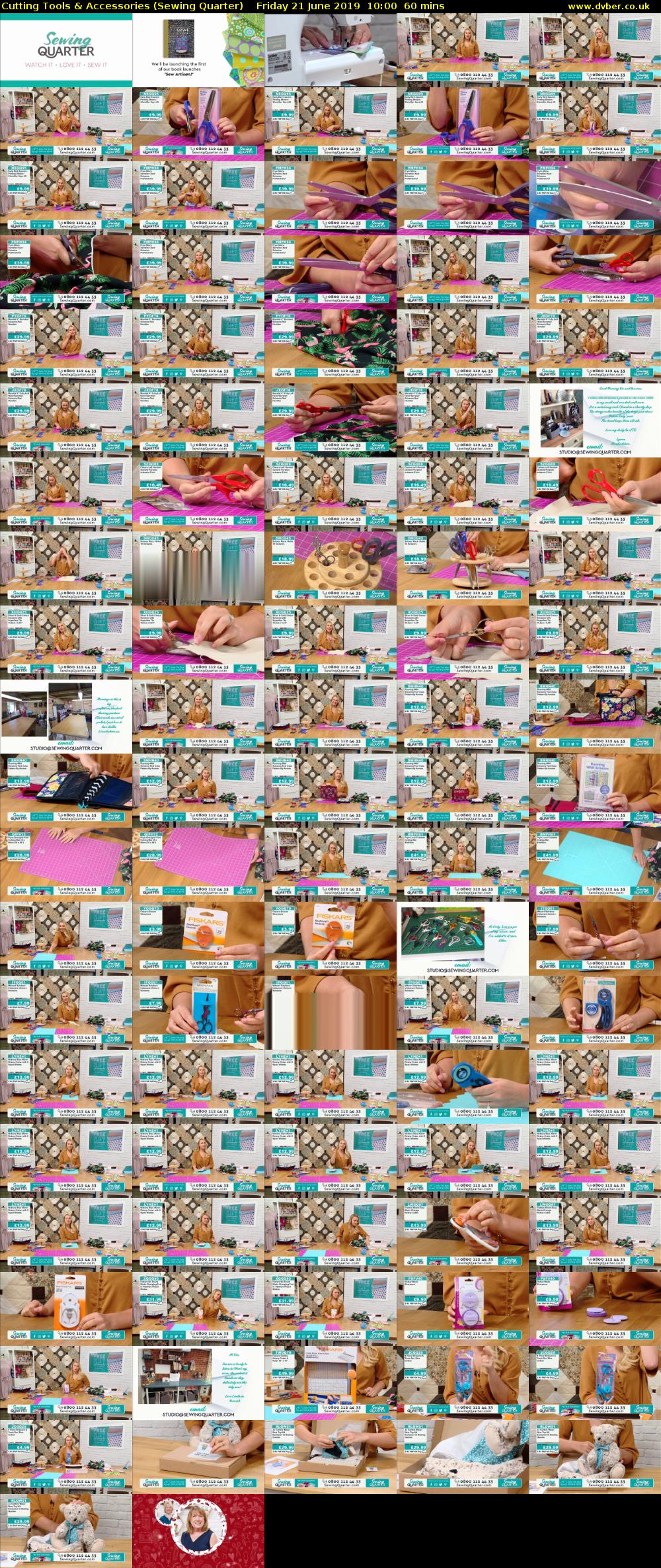 Cutting Tools & Accessories (Sewing Quarter) Friday 21 June 2019 10:00 - 11:00