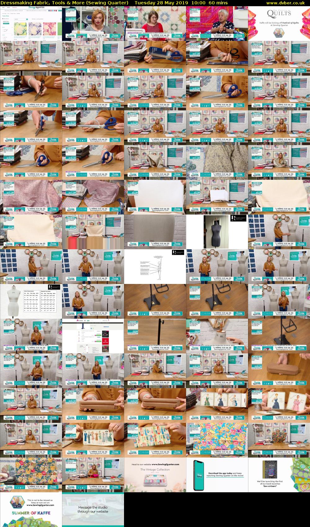 Dressmaking Fabric, Tools & More (Sewing Quarter) Tuesday 28 May 2019 10:00 - 11:00