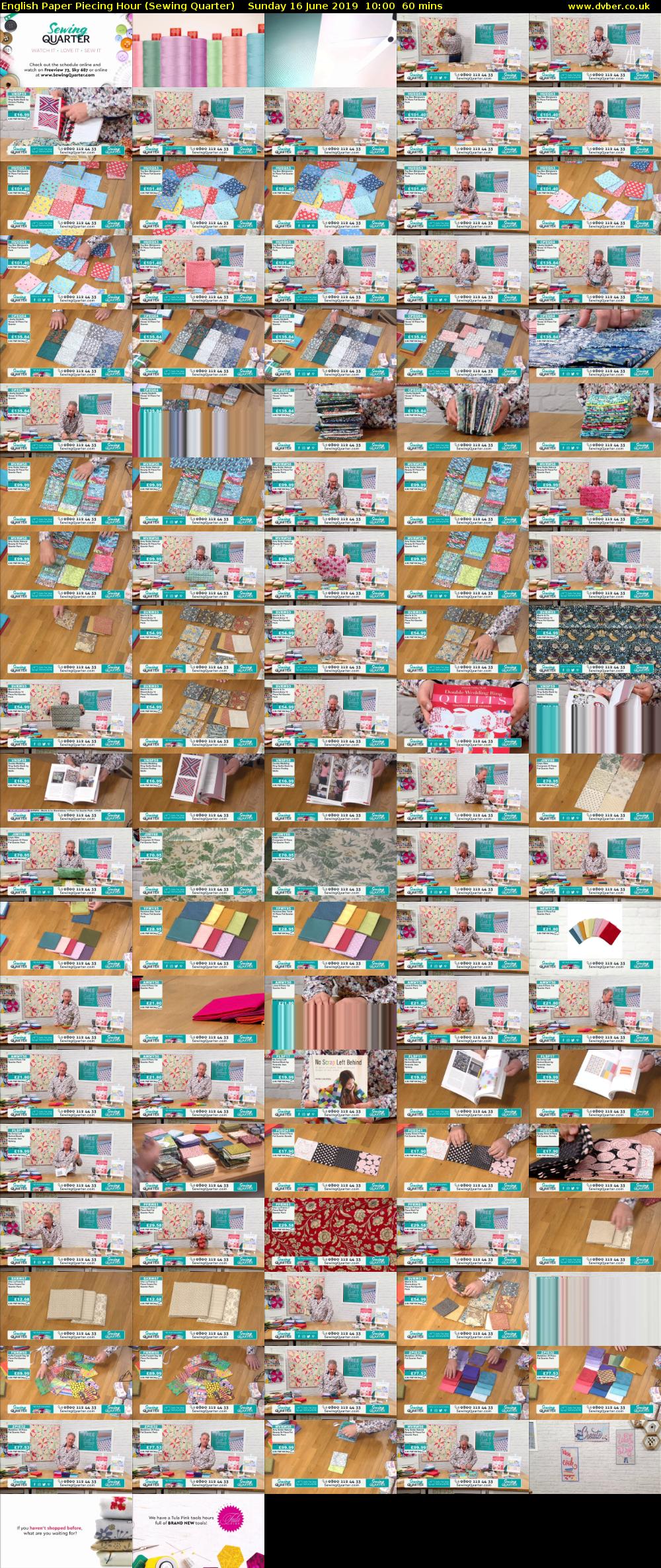 English Paper Piecing Hour (Sewing Quarter) Sunday 16 June 2019 10:00 - 11:00