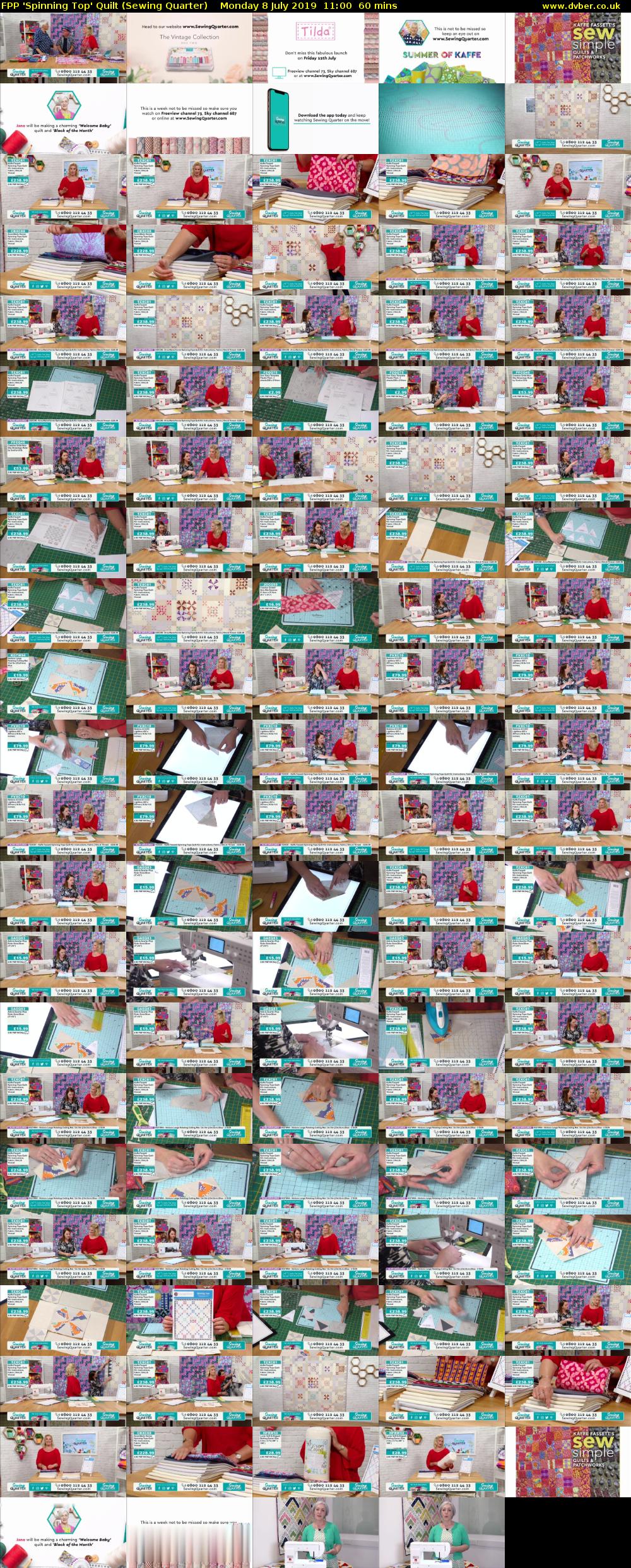 FPP 'Spinning Top' Quilt (Sewing Quarter) Monday 8 July 2019 11:00 - 12:00