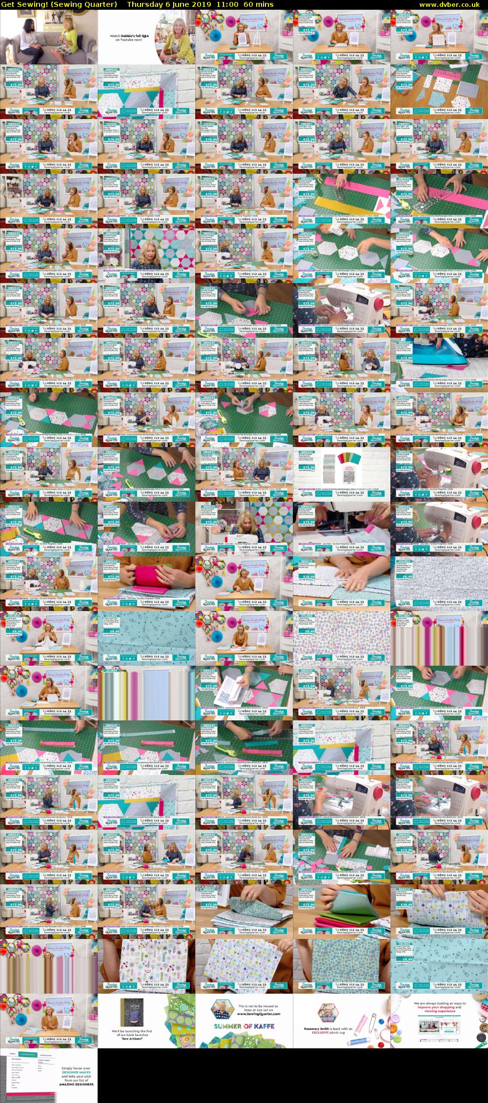 Get Sewing! (Sewing Quarter) Thursday 6 June 2019 11:00 - 12:00
