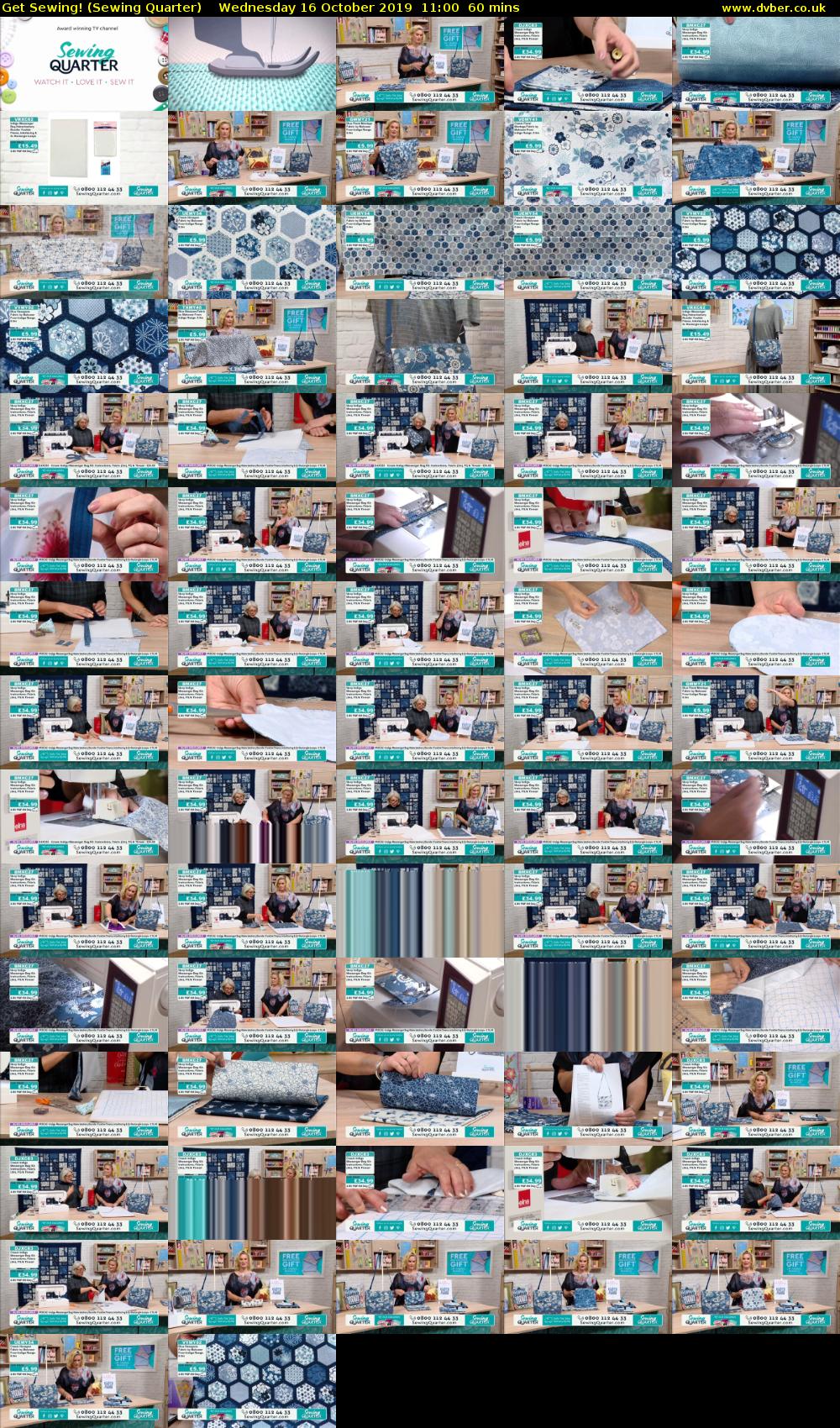 Get Sewing! (Sewing Quarter) Wednesday 16 October 2019 11:00 - 12:00