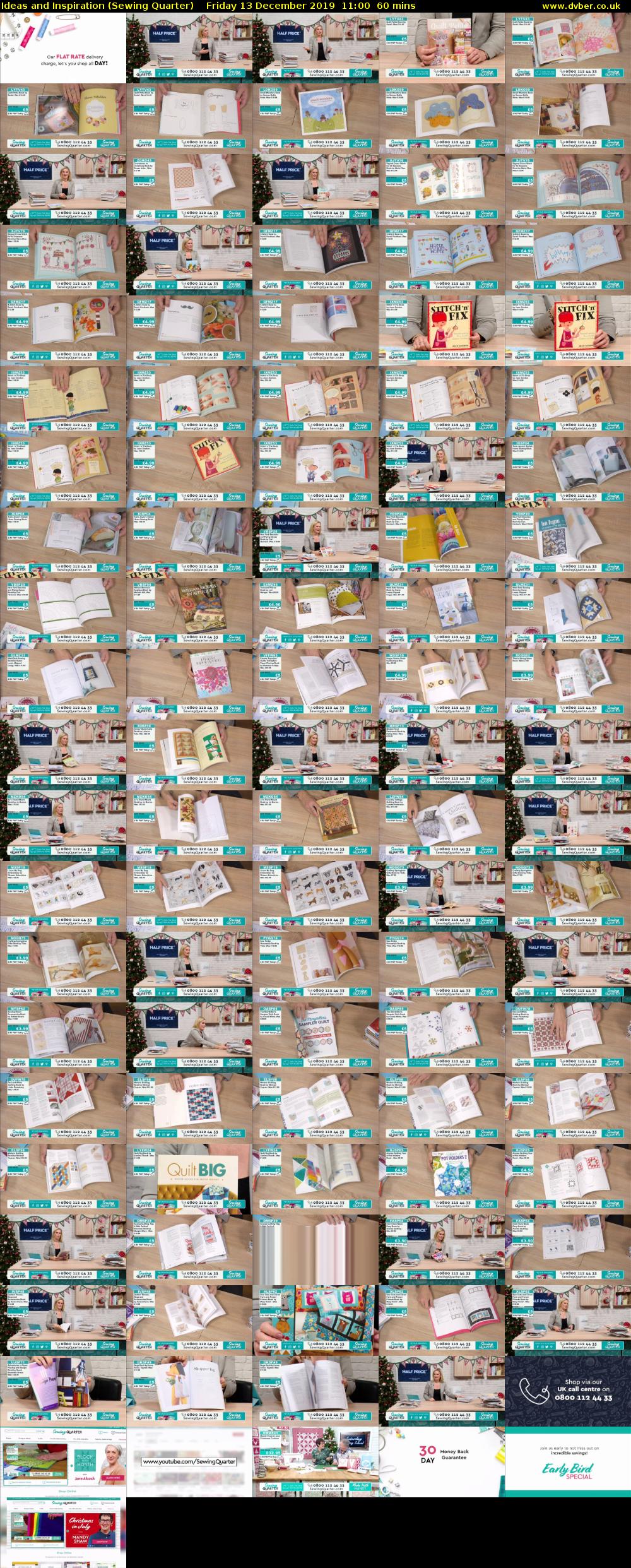 Ideas and Inspiration (Sewing Quarter) Friday 13 December 2019 11:00 - 12:00