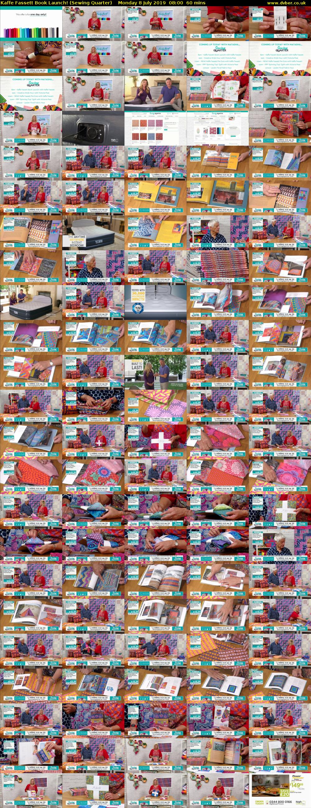 Kaffe Fassett Book Launch! (Sewing Quarter) Monday 8 July 2019 08:00 - 09:00