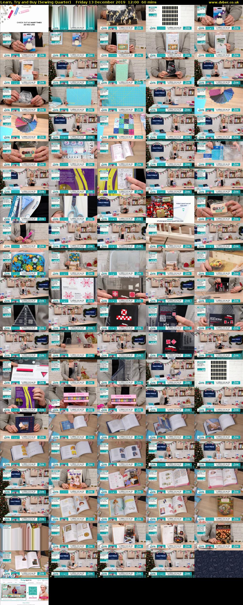 Learn, Try and Buy (Sewing Quarter) Friday 13 December 2019 12:00 - 13:00