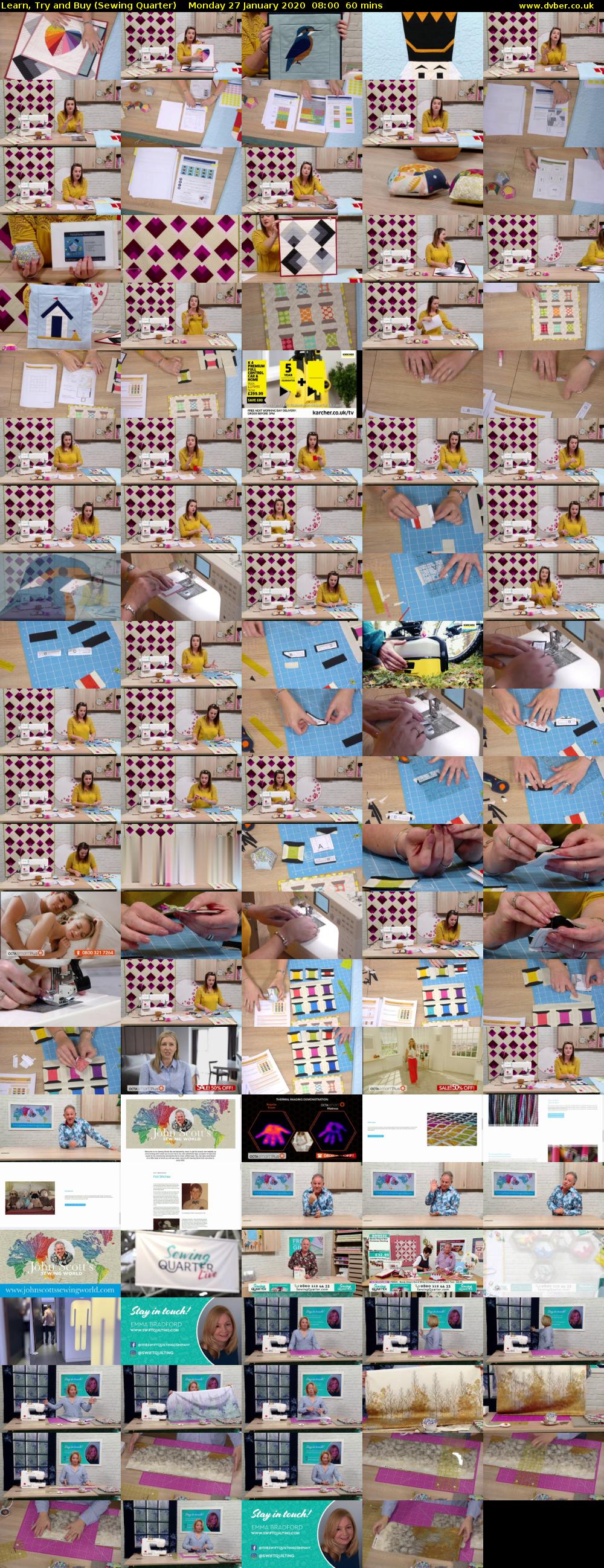 Learn, Try and Buy (Sewing Quarter) Monday 27 January 2020 08:00 - 09:00