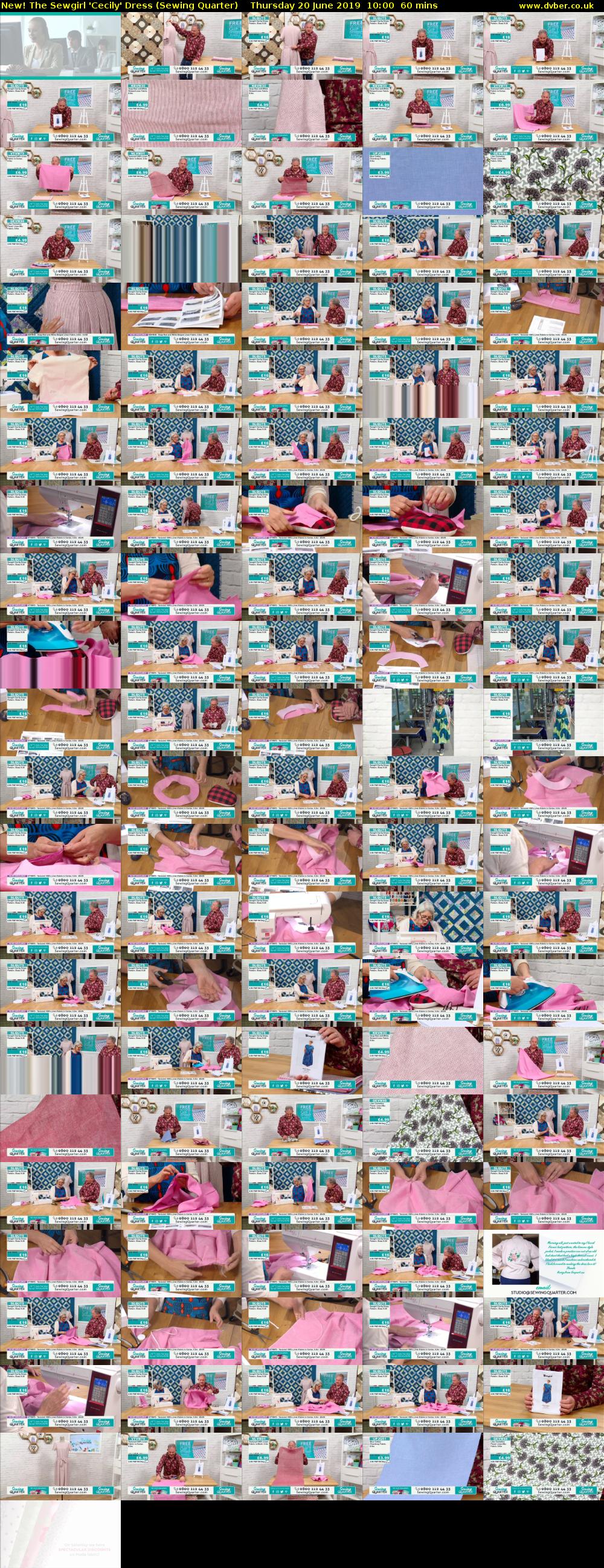New! The Sewgirl 'Cecily' Dress (Sewing Quarter) Thursday 20 June 2019 10:00 - 11:00