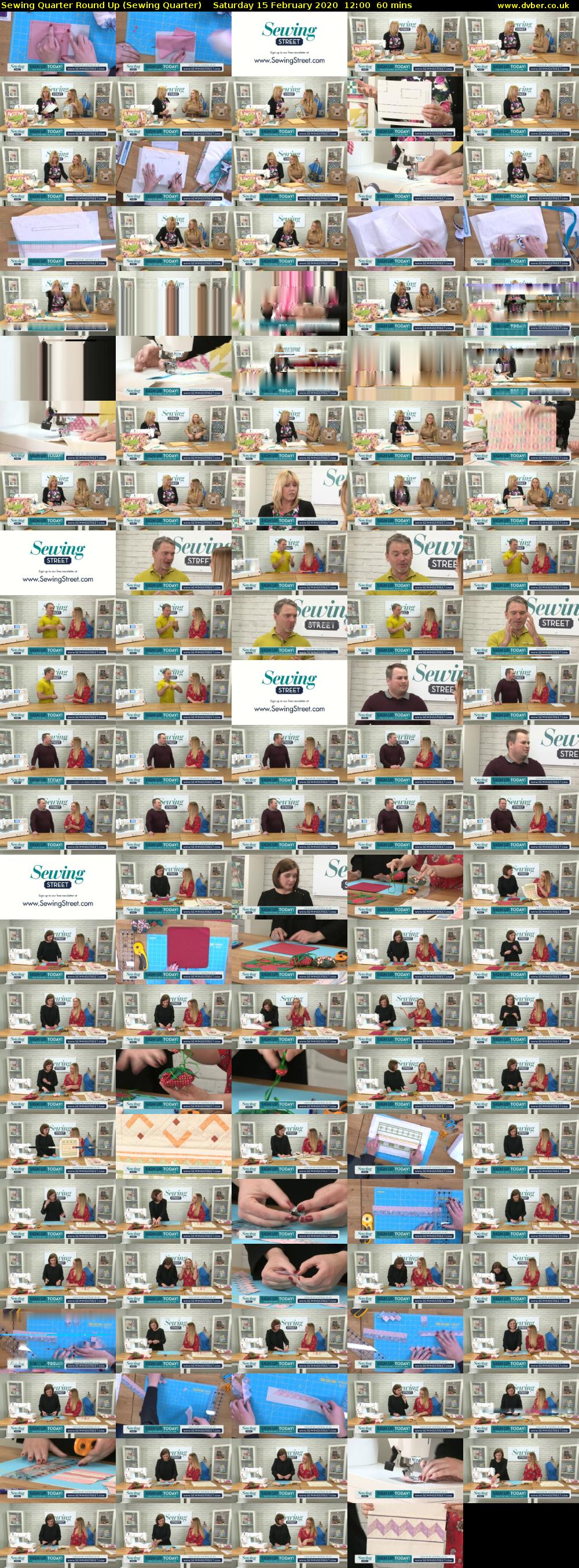 Sewing Quarter Round Up (Sewing Quarter) Saturday 15 February 2020 12:00 - 13:00