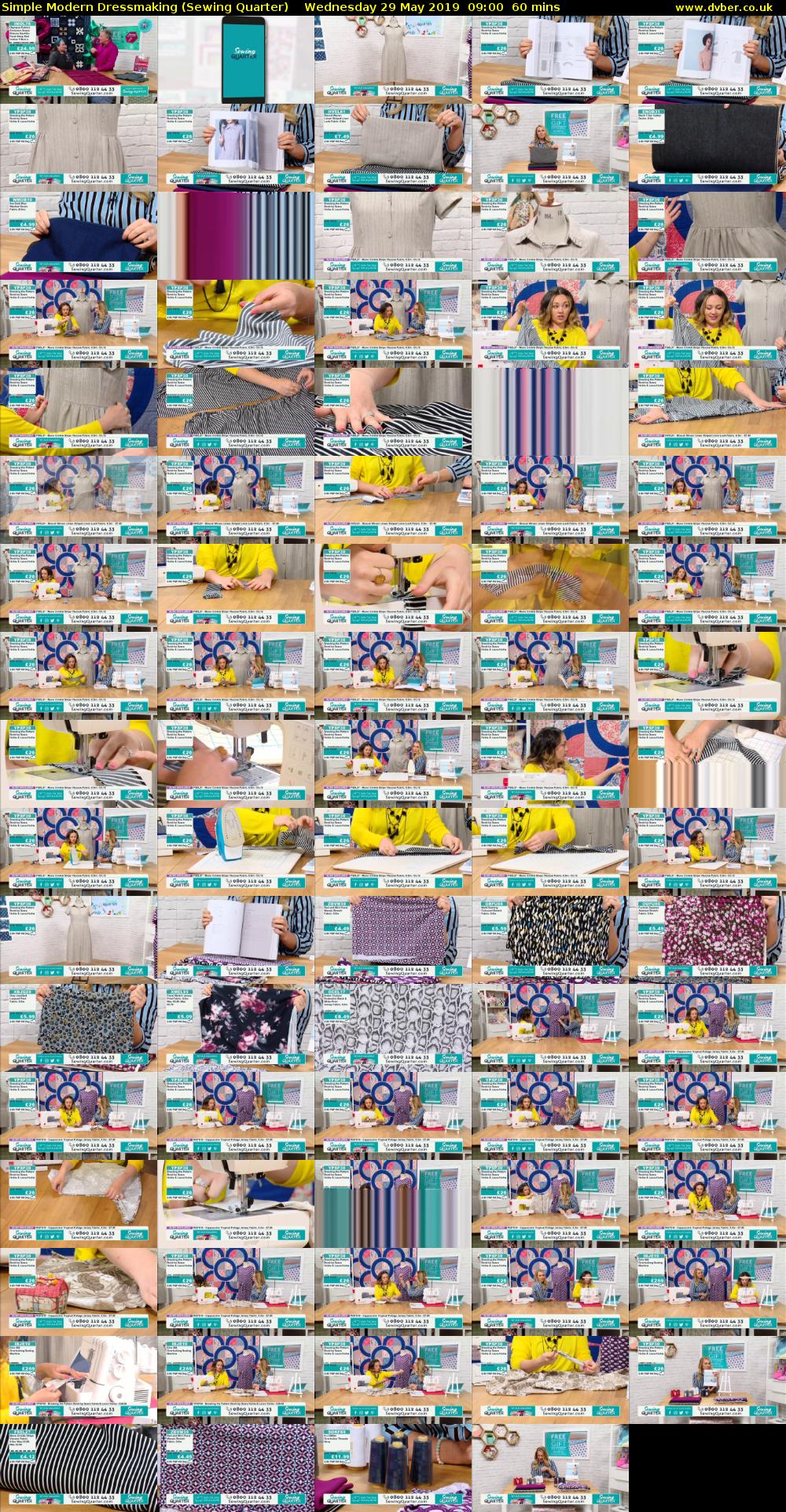 Simple Modern Dressmaking (Sewing Quarter) Wednesday 29 May 2019 09:00 - 10:00