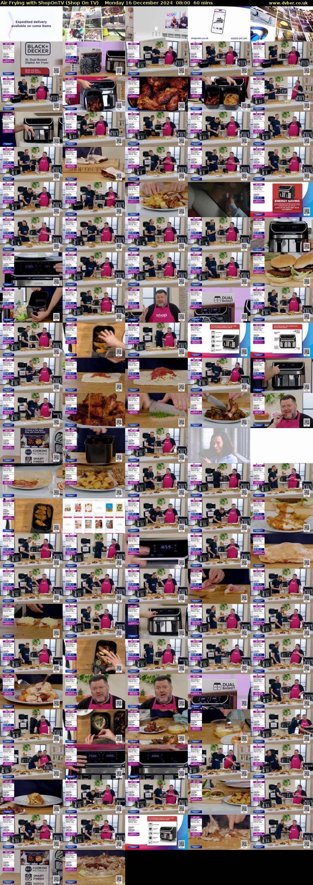 Air Frying with ShopOnTV (Shop On TV) Monday 16 December 2024 08:00 - 09:00