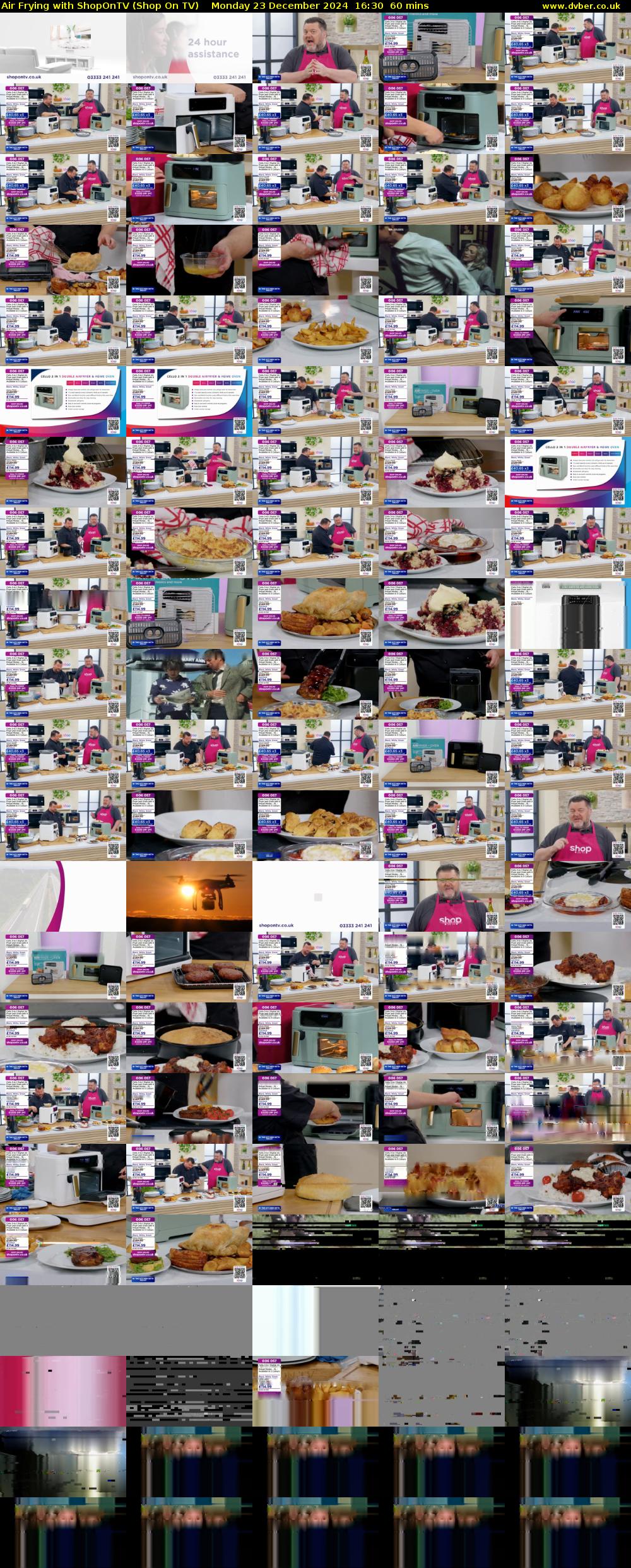 Air Frying with ShopOnTV (Shop On TV) Monday 23 December 2024 16:30 - 17:30