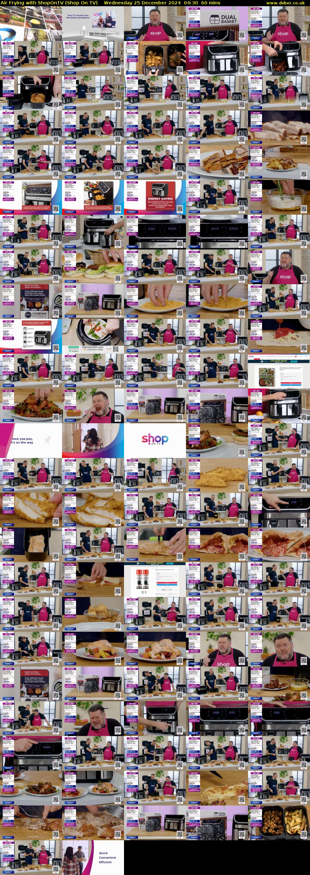 Air Frying with ShopOnTV (Shop On TV) Wednesday 25 December 2024 04:30 - 05:30