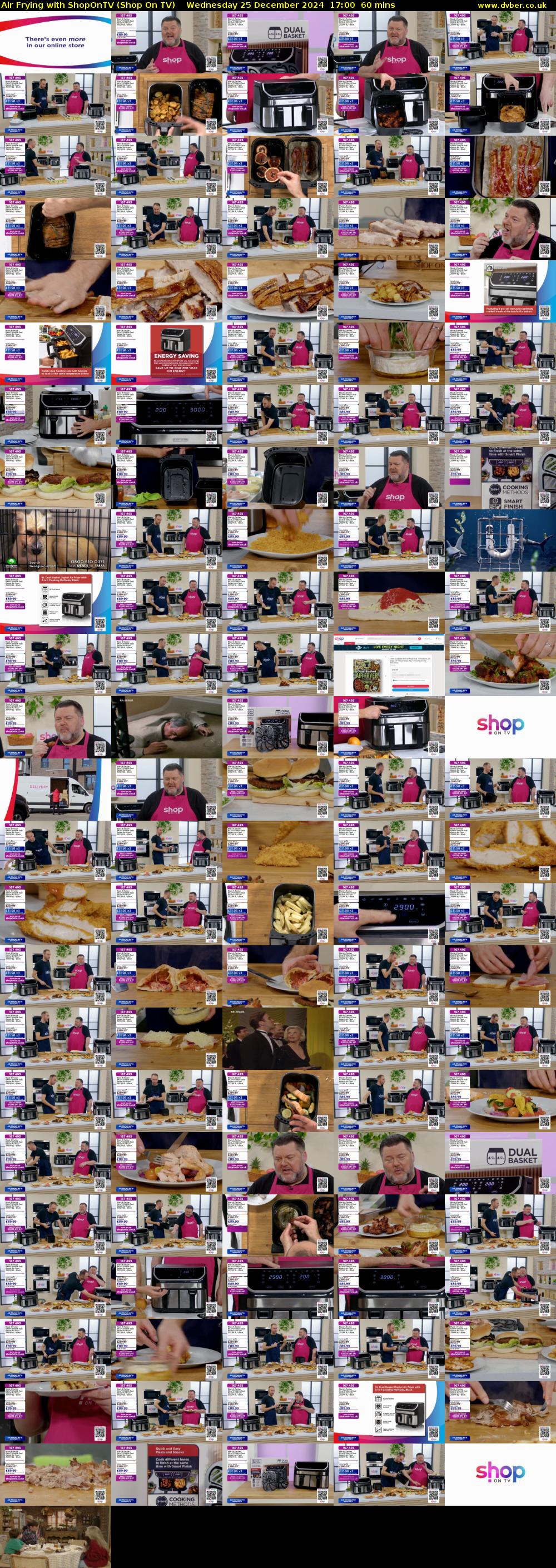 Air Frying with ShopOnTV (Shop On TV) Wednesday 25 December 2024 17:00 - 18:00