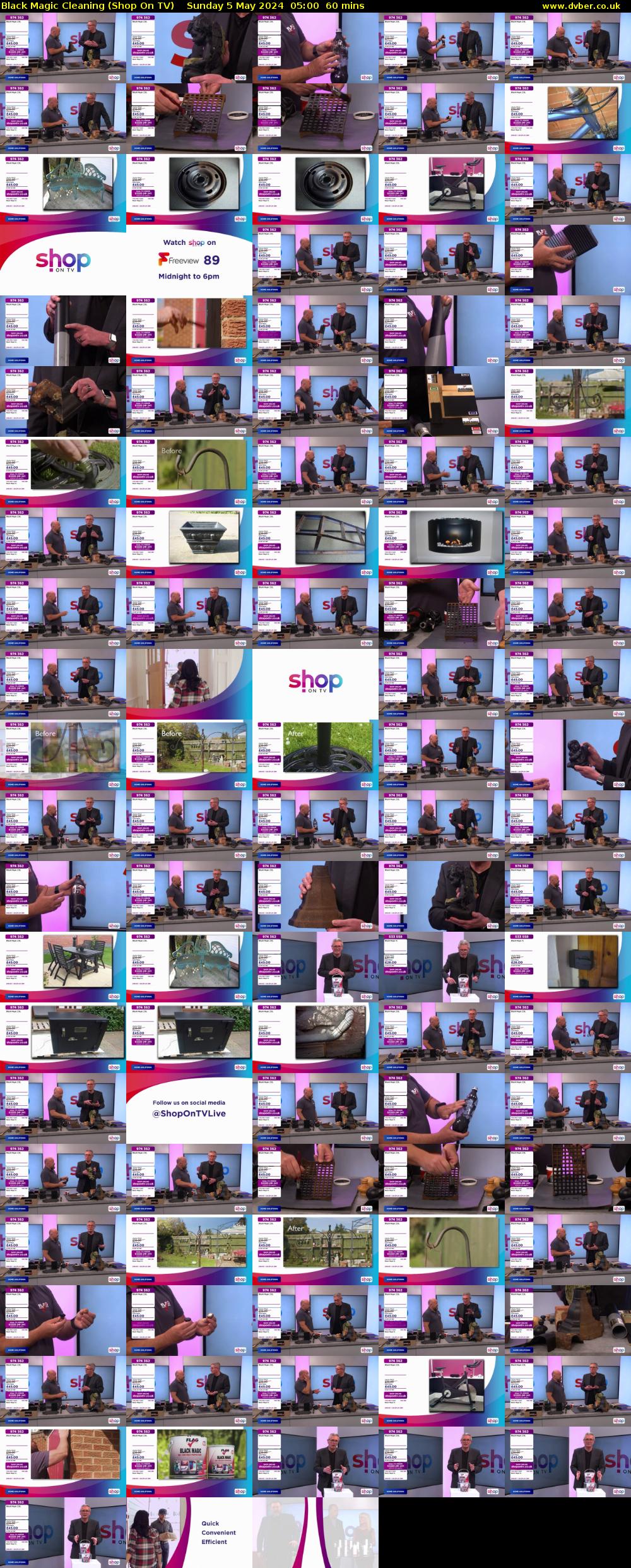 Black Magic Cleaning (Shop On TV) Sunday 5 May 2024 05:00 - 06:00