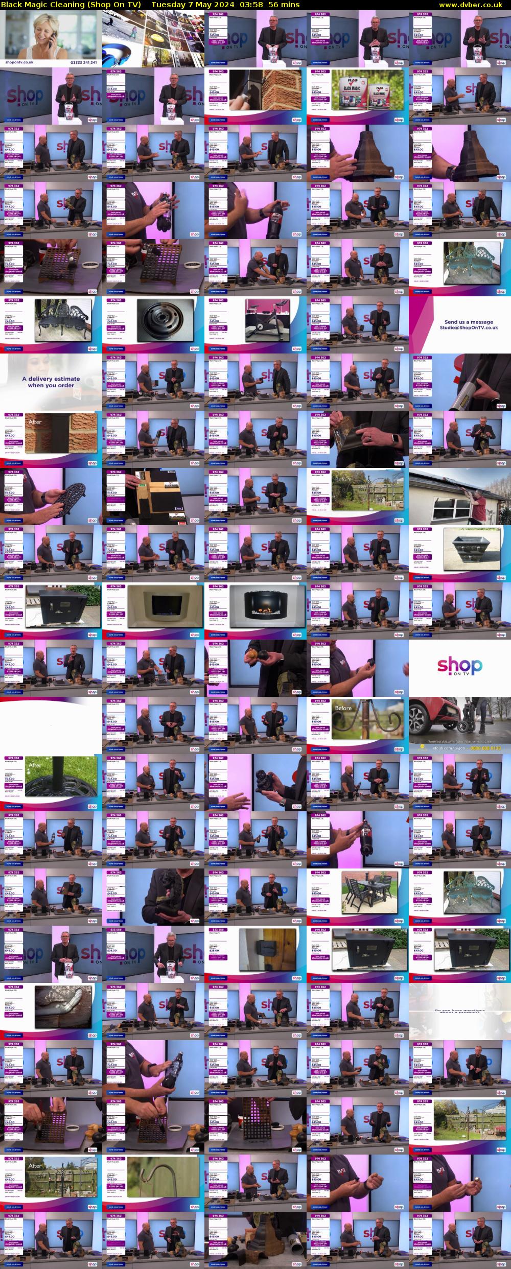 Black Magic Cleaning (Shop On TV) Tuesday 7 May 2024 03:58 - 04:54