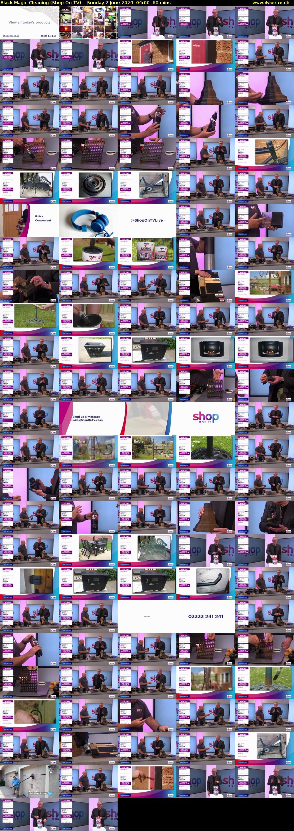 Black Magic Cleaning (Shop On TV) Sunday 2 June 2024 04:00 - 05:00