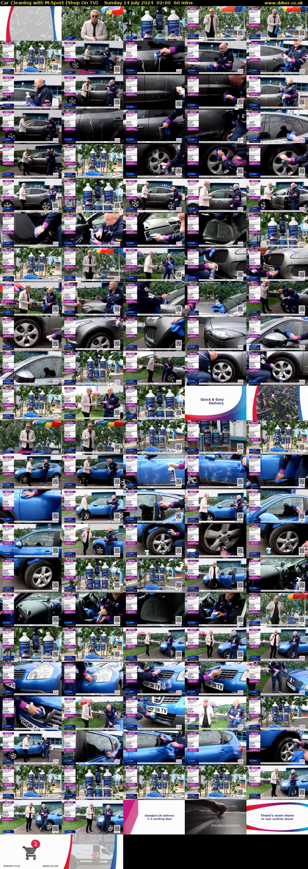 Car Cleaning with M-Sport (Shop On TV) Sunday 14 July 2024 02:00 - 03:00