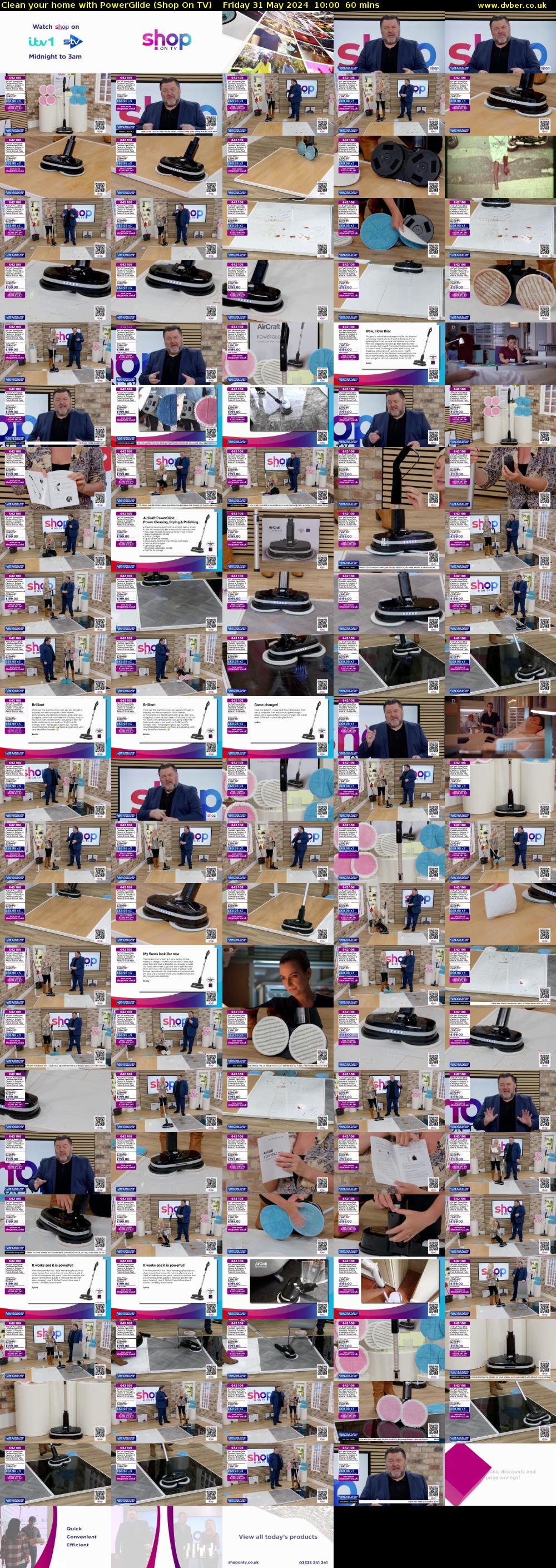 Clean your home with PowerGlide (Shop On TV) Friday 31 May 2024 10:00 - 11:00