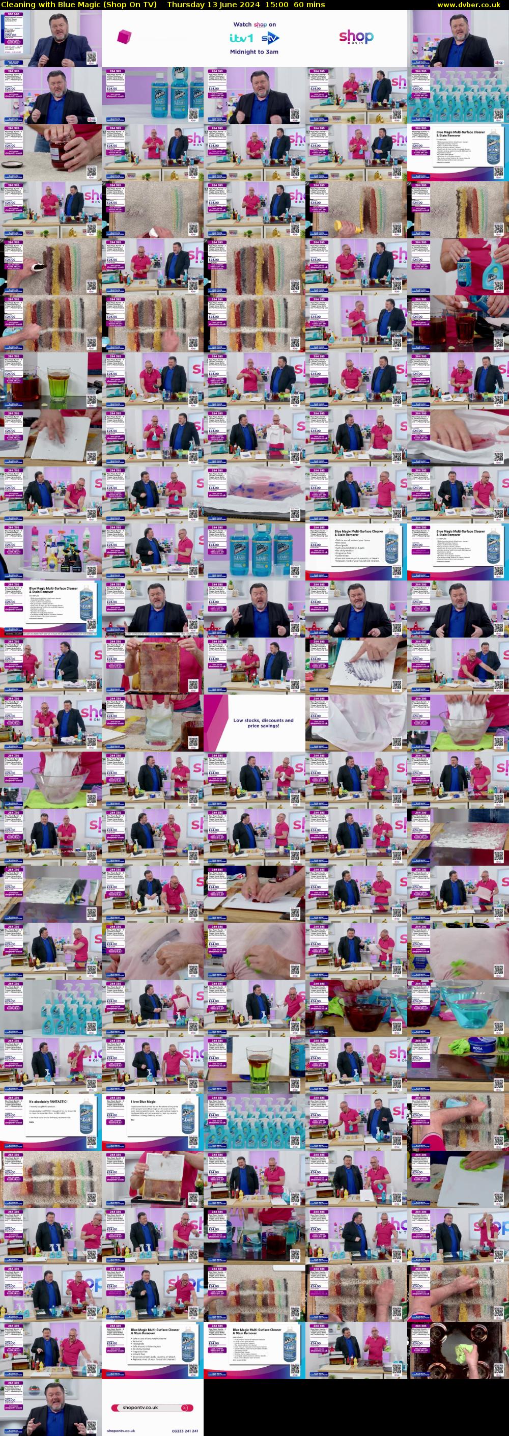Cleaning with Blue Magic (Shop On TV) Thursday 13 June 2024 15:00 - 16:00